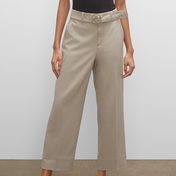 NWT Club Monaco US 0 Camel Enamel Ring Pants - Picture 2 of 16